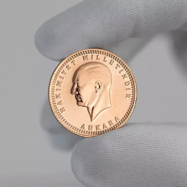 Ata Lira Yarım Altın 102. Yıl Yeni Tarihli